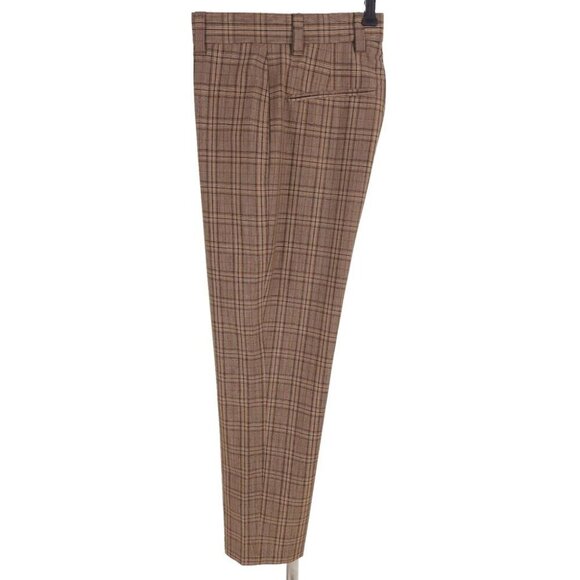 Nanushka Check Trousers Size 46 US 30 S Mens Beige $645 - Picture 6 of 14
